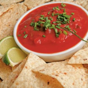 Tortilla Chips with Salsa Food Picture