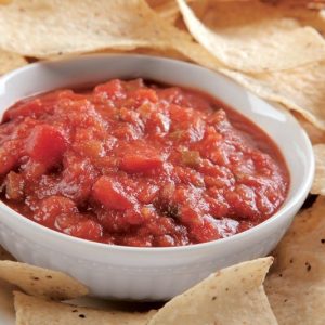 Salsa with Corn Chips Food Picture