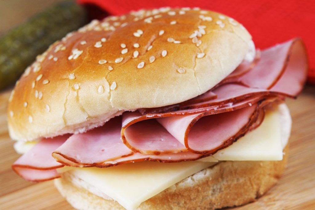 Sandwich Ham Cheese Food Picture