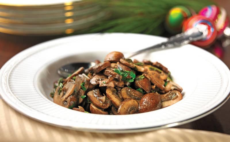 Sauteed Mushrooms with Wine Food Picture