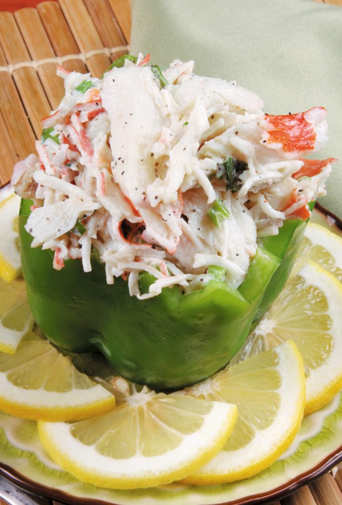 Seafood Salad in Pepper Food Picture