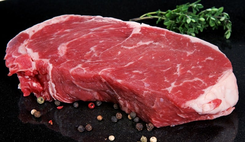 Raw Shell Steak Food Picture