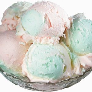Sherbet Scoops in Bowl Food Picture