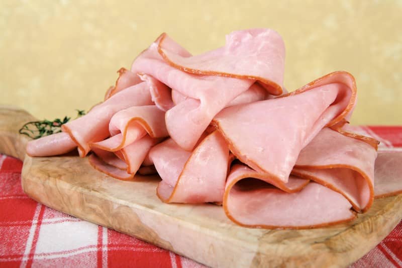 Sliced Deli Ham Food Picture