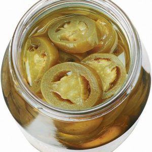 Sliced Jalapenos In a Jar Food Picture
