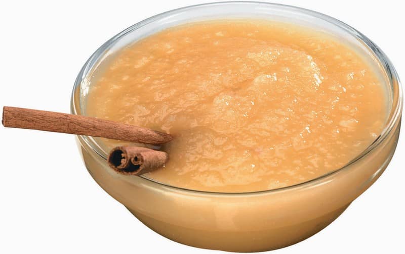 Small Bowl of Apple Sauce with Cinnamon Food Picture