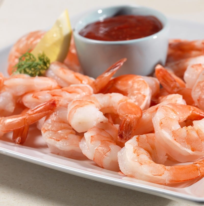 Small Shrimp Tray Food Picture