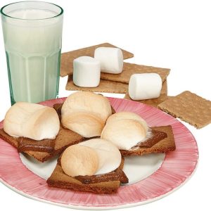 Smores and Milk Food Picture