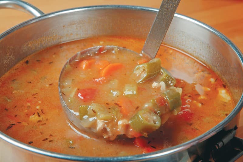 Turkey Gumbo Soup Food Picture