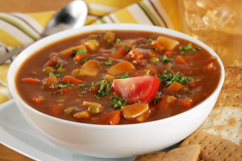 Vegetable Beef Soup Food Picture
