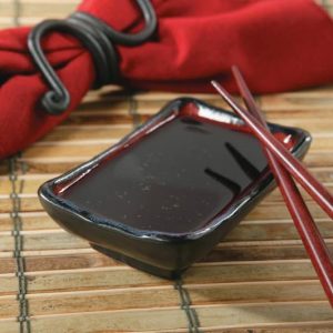 Soy Sauce in Small Dish with Chopsticks Food Picture