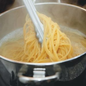 Spaghetti being cooked Food Picture