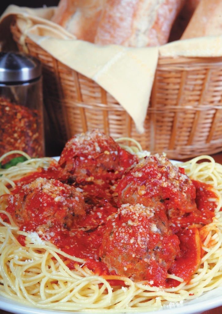 Spaghetti and Meatballs Food Picture