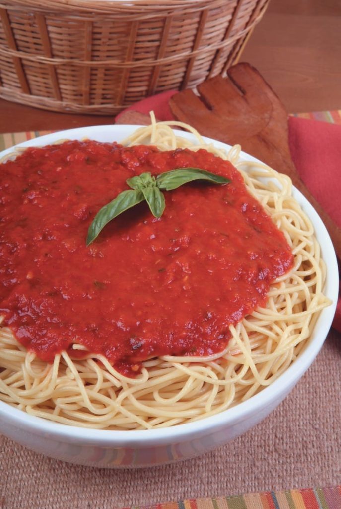 Spaghetti with Sauce Food Picture
