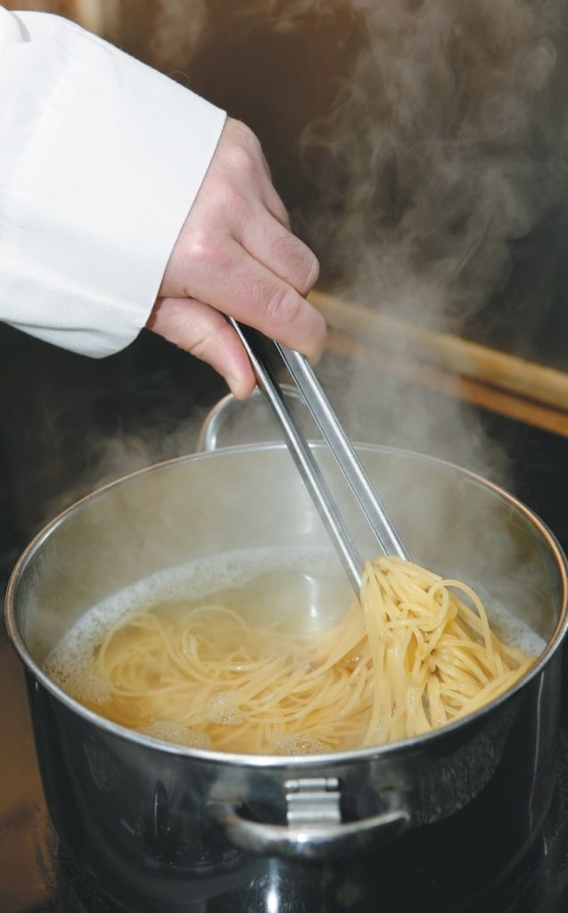 Stirring Spaghetti Food Picture