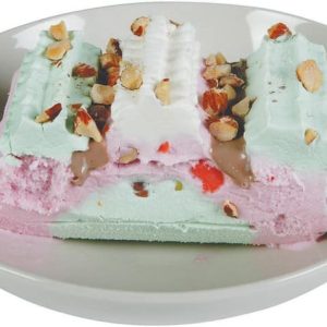 Spumoni Ice Cream in Bowl Food Picture