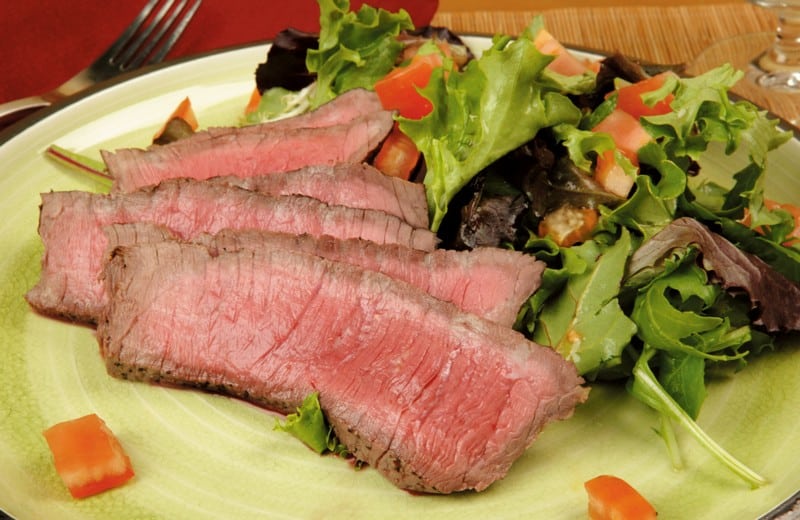 Steak and Salad Food Picture