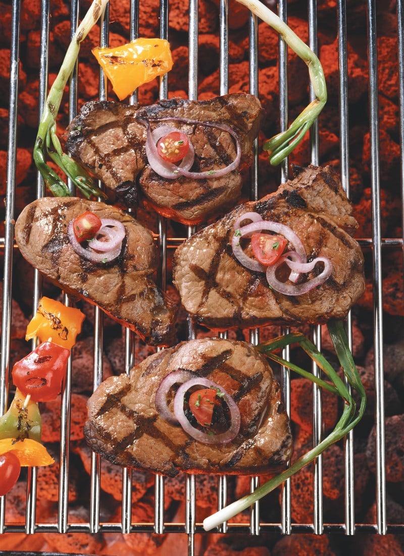 Steak on Grill Food Picture
