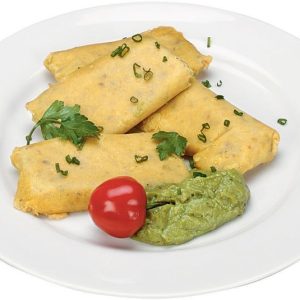 Steamed Tamales on a Plate Food Picture
