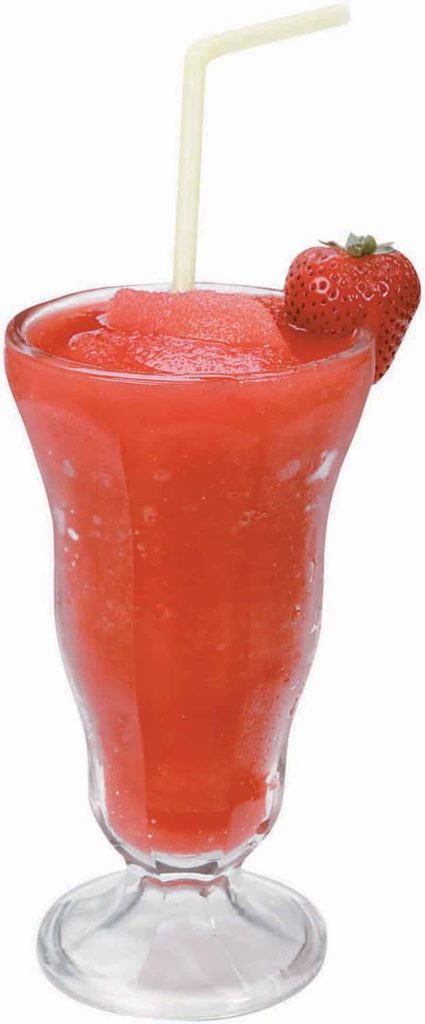 A Glass of Strawberry Freeze Food Picture