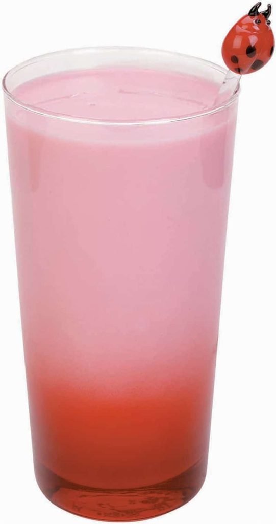 Strawberry Shake in Cup with Straw Food Picture