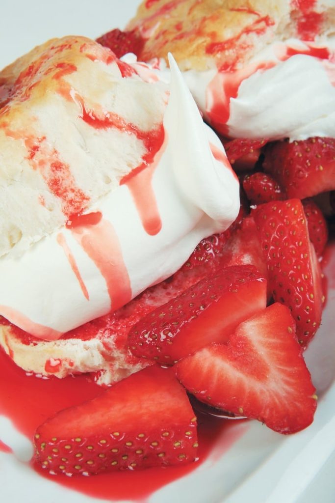 Fresh Made Strawberry Shortcake Food Picture