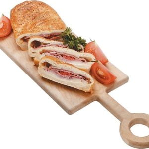 Stromboli on Decorative Plate Food Picture