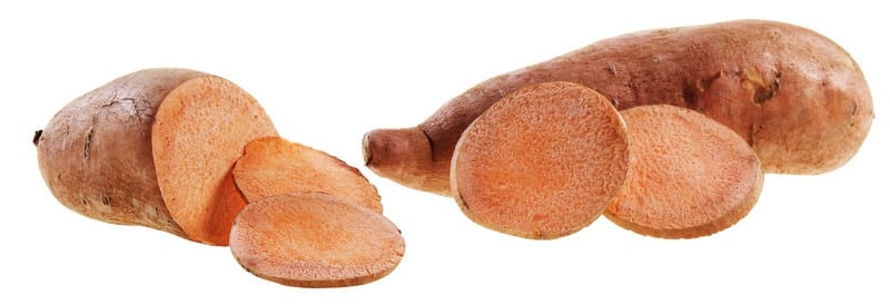 Fresh Cut Sweet Potatoes Food Picture