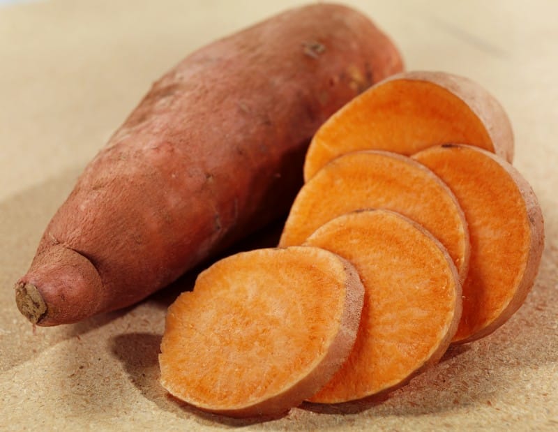 Deliciously Healthy Sliced Sweet Potato Food Picture