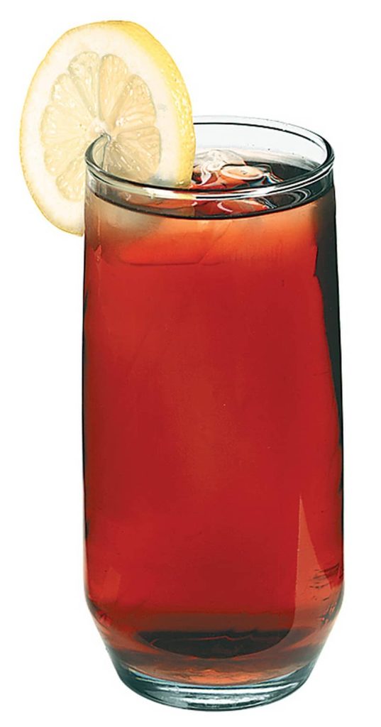 Tall Glass of Iced Tea Food Picture