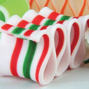 Thin Ribbon Candy on Table Food Picture