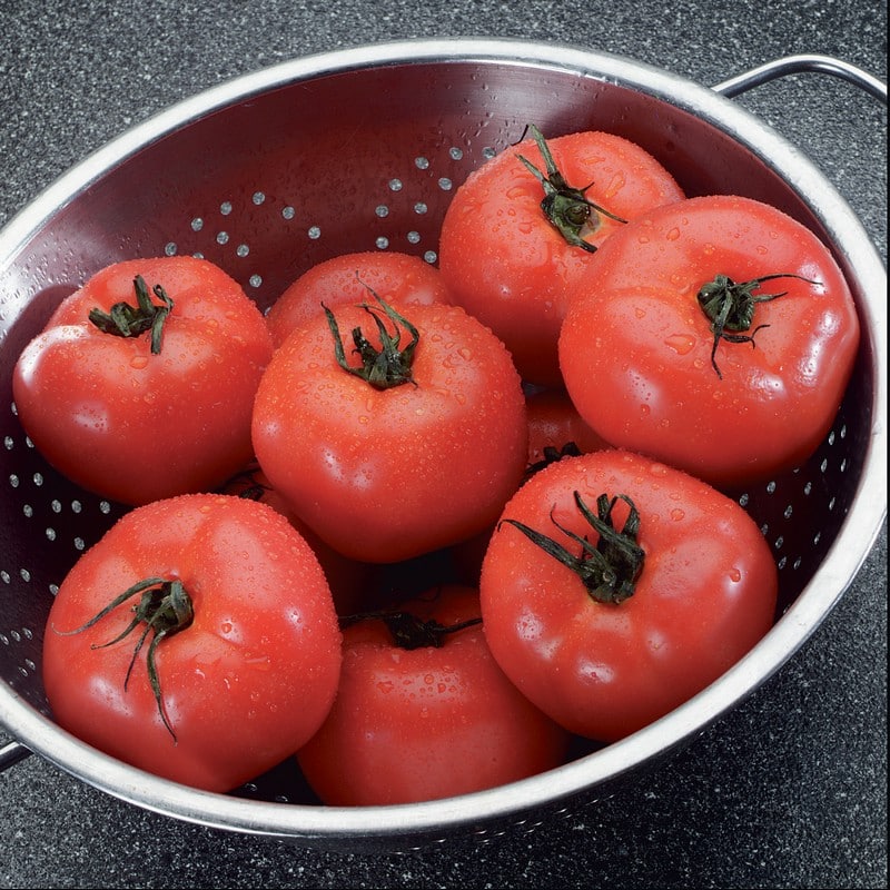 Hydroponic Tomatoes in a Strainer Food Picture