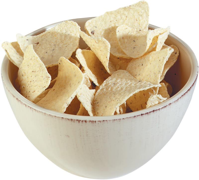 Tortilla Chips in a Bowl Food Picture