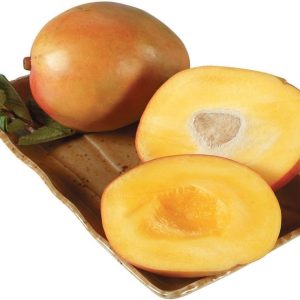 Tropical Mangos on Cutting Board Food Picture