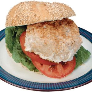 Cooked Turkey Burger Food Picture