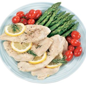 Turkey Cutlet with Vegetables Food Picture