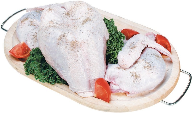 Raw Turkey Quarters Food Picture