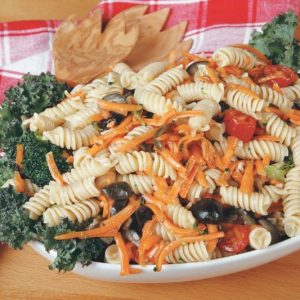Twist Pasta Salad in Bowl Food Picture