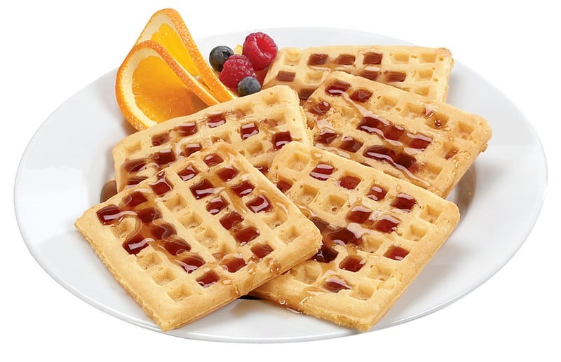 Waffles with fruit Food Picture