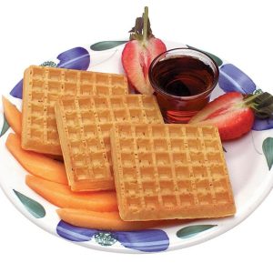 Waffles with Fruit Food Picture