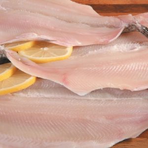 Walleye Fillets Raw on Table Food Picture