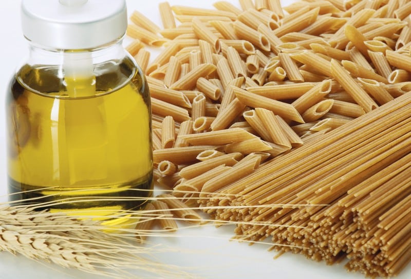 Wheat Pasta with Olive Oil Food Picture