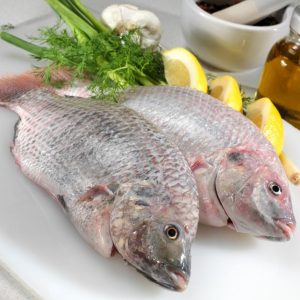 Whole Tilapia Raw Food Picture