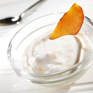 Peach Yogurt Food Picture