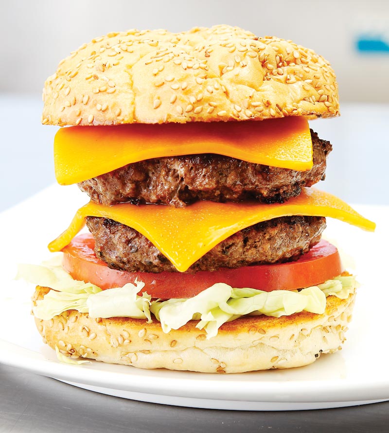 Beef Double Cheeseburger Food Picture