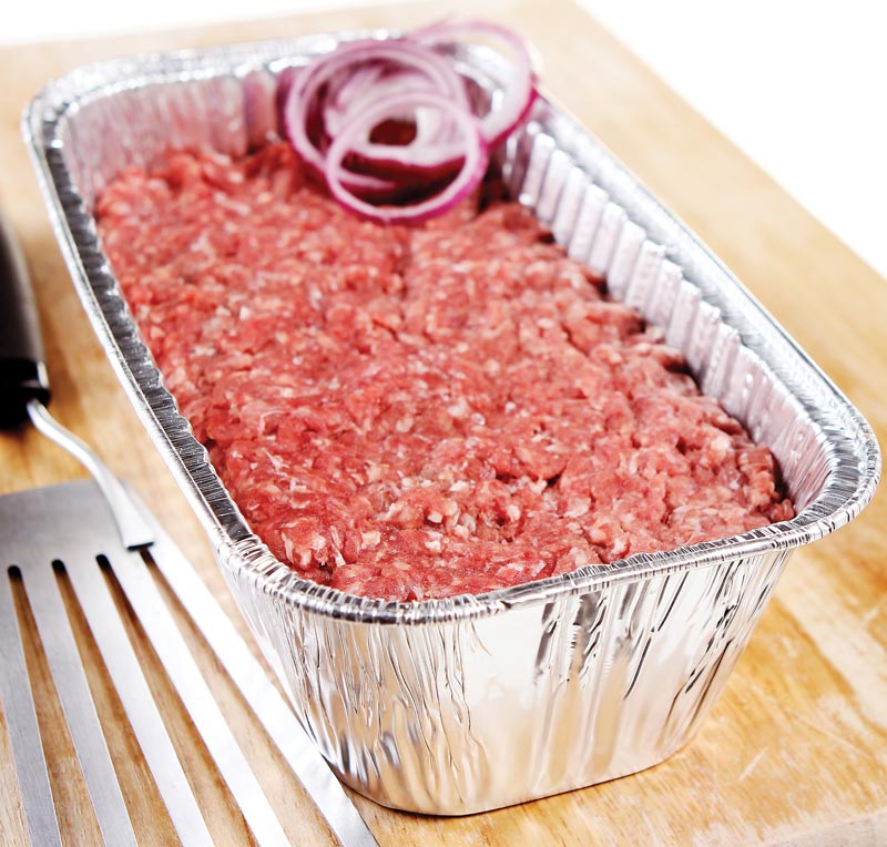 Beef Meatloaf Uncooked Food Picture