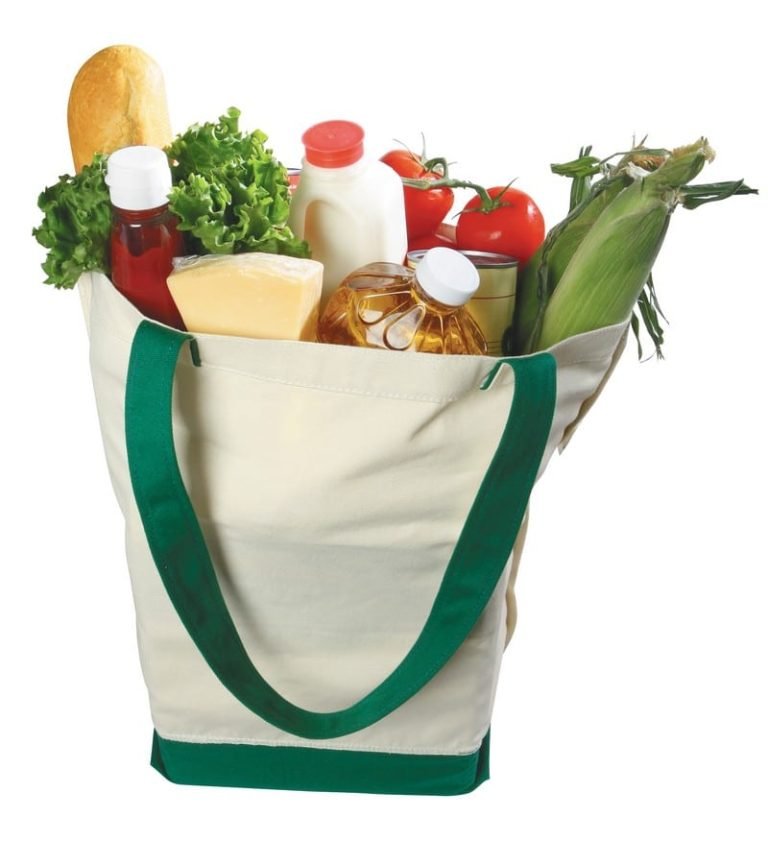 Green Grocery Bag - Prepared Food Photos, Inc.